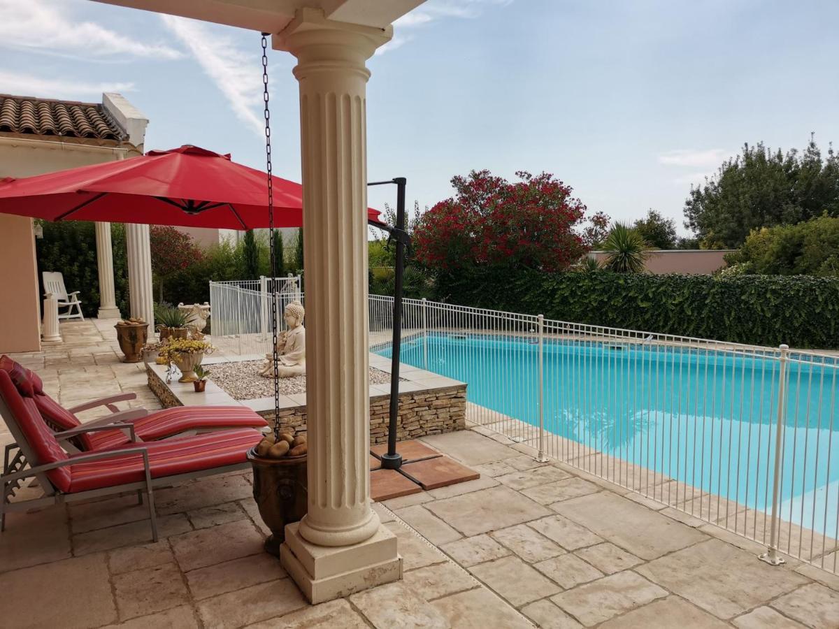 Les Cigalous Bed & Breakfast Restinclieres Exterior foto